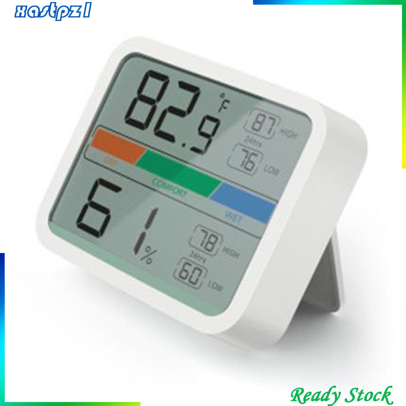 [Ready Stock]Digital LCD Thermometer Hygrometer Humidity Temperature Meter for Basement