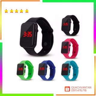 Đồng hồ led đeo tay dành cho trẻ em kèm pin