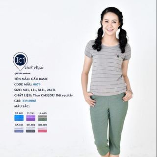 Bộ mặc nhà Gia Hồi Gấu Basic