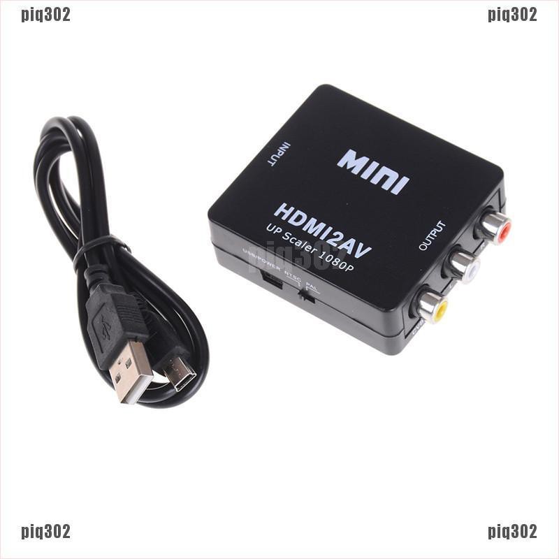 Bộ chuyển đổi mini HDMI Mini HDMI2AV To AV RCA CVBS 1080P