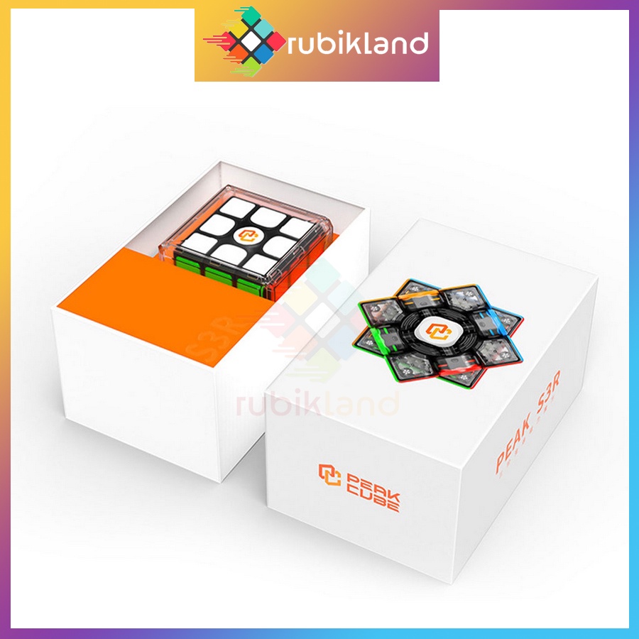 Rubik 3x3 Peak Cube S3R Stickerless Có Nam Châm Rubic 3 Tầng Cao Cấp Flagship Đồ Chơi Trí Tuệ