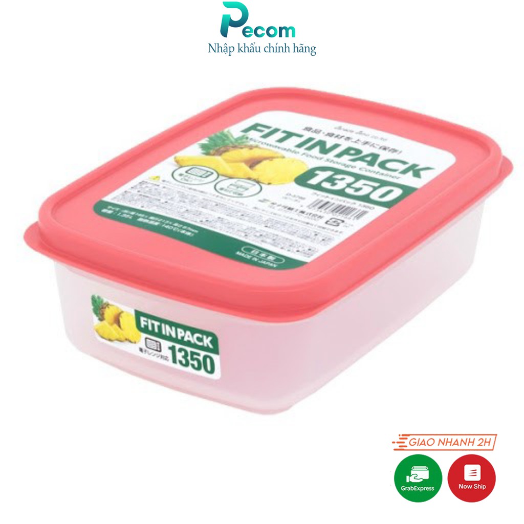 Hộp nhựa nắp dẻo Nhật Bản nhựa nguyên sinh an toàn 1350ml, 2200ml - Hàng Nội Địa Nhập | BigBuy360 - bigbuy360.vn