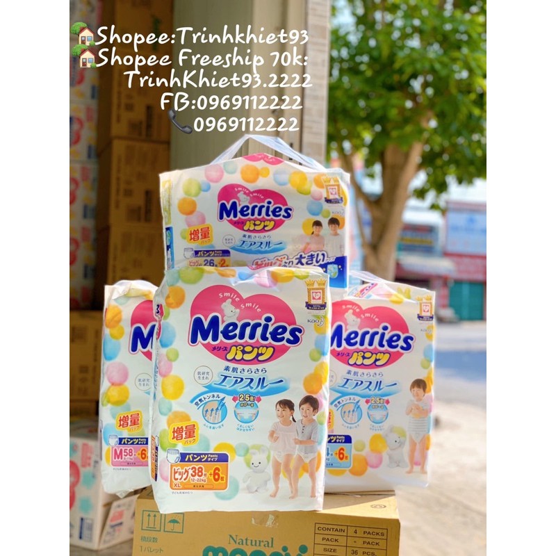 TÃ DÁN MERRIES S82 (4-8KG)