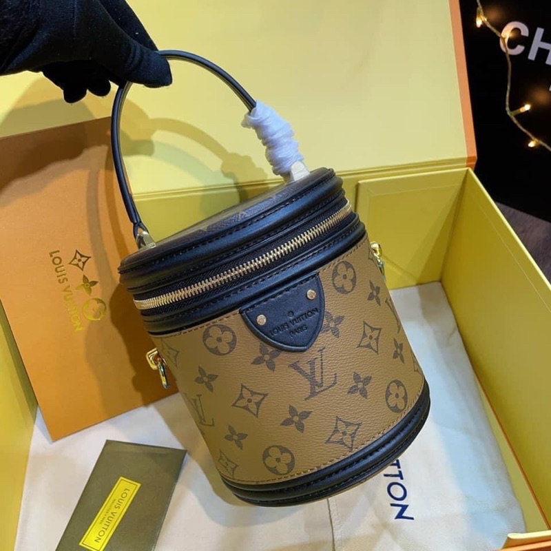 Túi trống cặp lồng trụ siêu HOT size 17cm hàng 02 box xịn xò (Tặng kèm khăn)