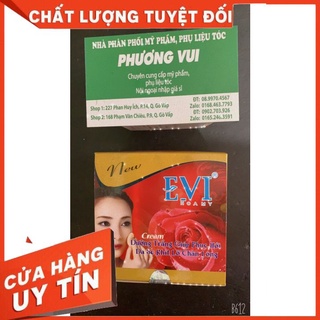 [chính hãng ] kem EVI kem dưỡng trắng da  tái tạo 30g Kem Dưỡng Trắng Phục Hồi Da Se Khít Lỗ Chân Lông Evi   hũ màu tran