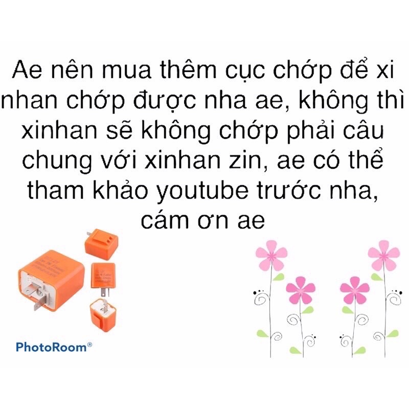 Đèn Led Si Nhan Kiểu K4 Gắn Ex 150, Vario, Raider, Satria, Sonic Các Dòng Xe Phổ Thông