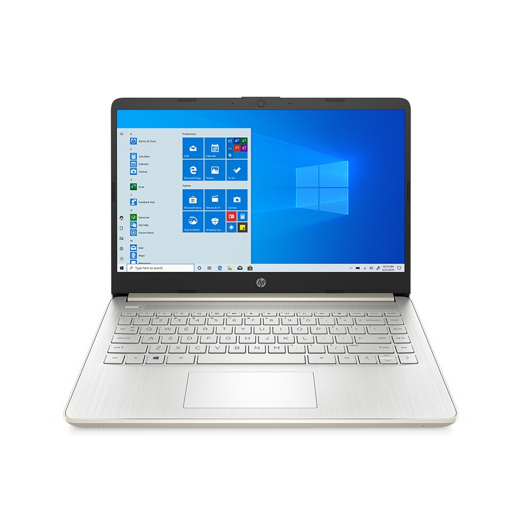 Laptop HP 14s fq1080AU R3 5300U/4GB/256GB/14”/Win11//Bạc-Hàng chính hãng