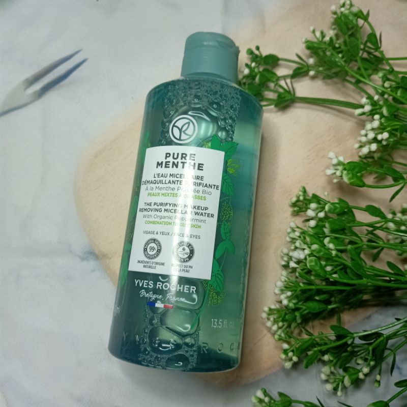 Mẫu mới Nước Tẩy Trang cho da dầu sebo vegetal Yves Rocher 390ml