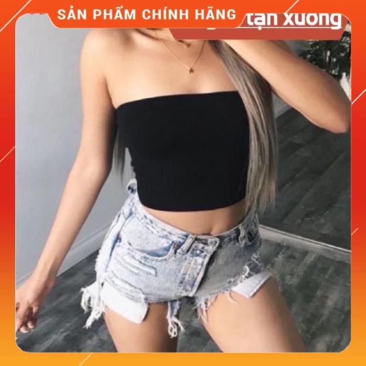 Áo Quây Ngực Trơn Bó Sát Croptop Gợi Cảm cho bạn thêm trẻ trung, năng động và tự tin