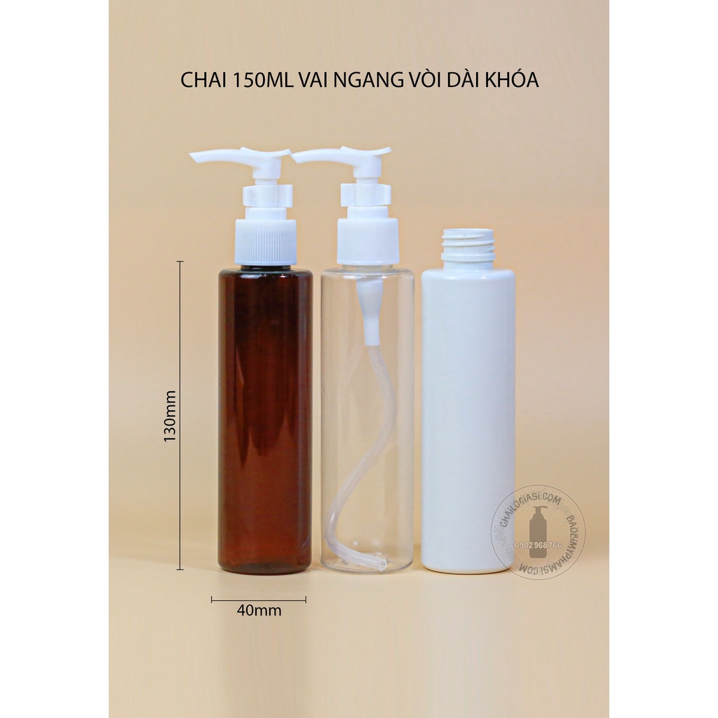 CHAI NHƯA VAI NGANG 150ML