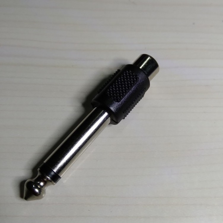 Jack Chuyển Đổi Tín Hiệu đầu Jack 6 Ly Ra Bông Sen .Jack Màu bạc, Bền,Đẹp.