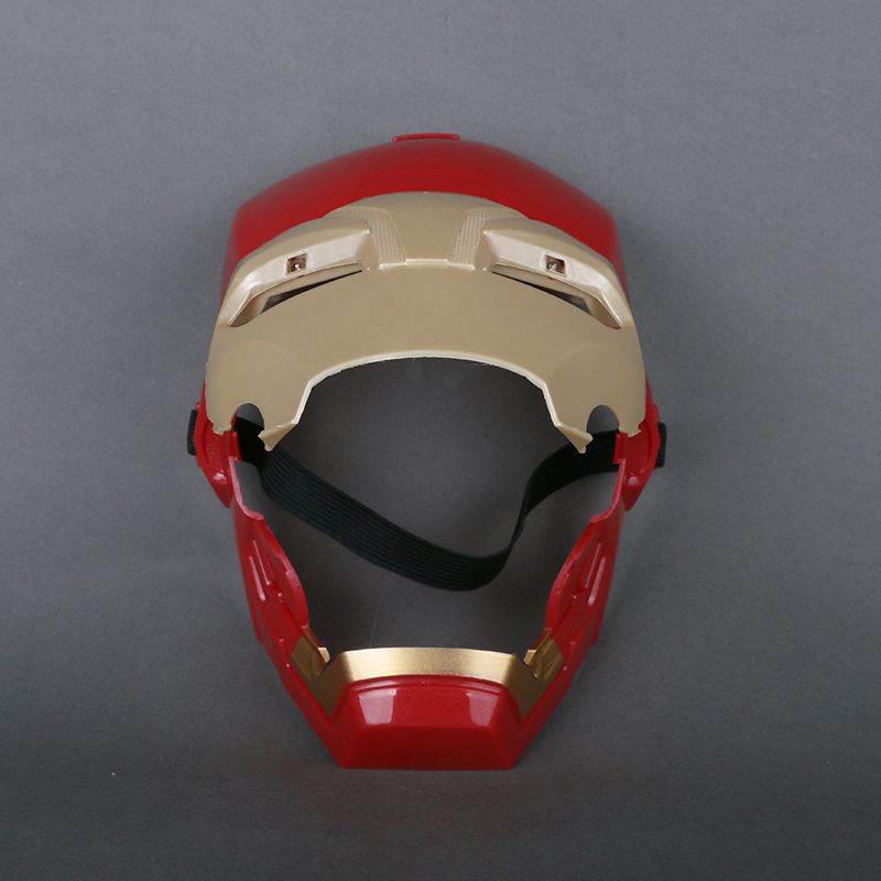 Mặt Nạ Iron Man Cao Cấp Có Đèn Và Thể Mở Mặt Trước Ra Được Cực Kỳ Hấp Dẫn Cho Bé