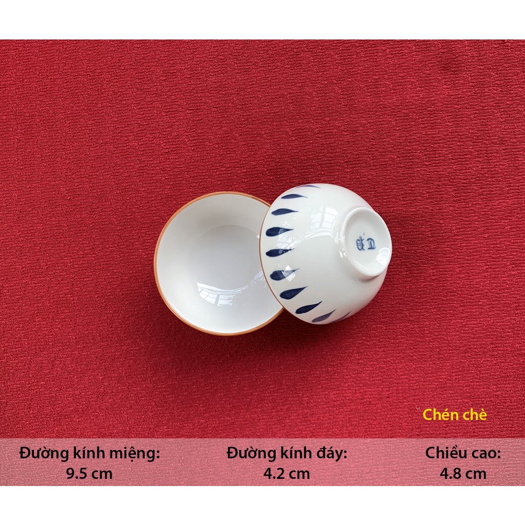 Chén nước mắm Bát Bảo SY116, Sứ cao cấp Bền, đẹp, rẻ Since_1977