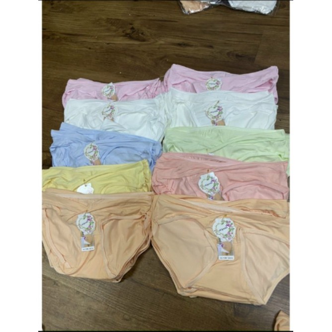 Combo 3 quần lót bầu cạp chéo cotton nâng bụng siêu co giãn, thoáng mát - hàng đẹp