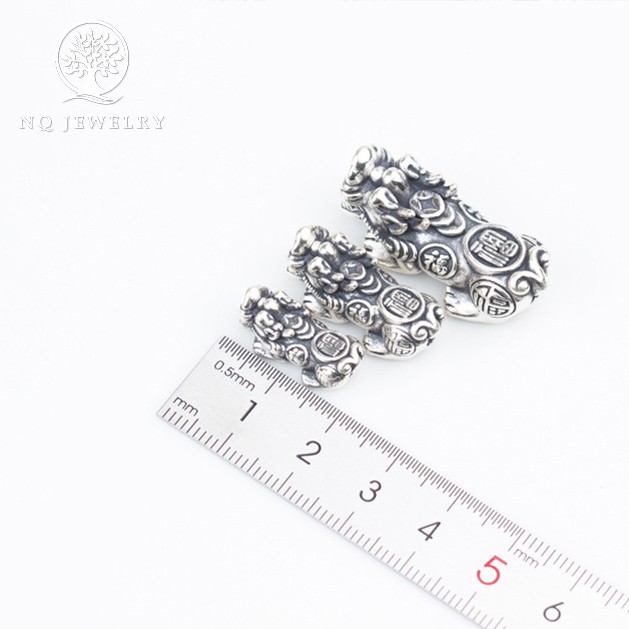 Charm bạc tỳ hưu bạc lớn - NQ Jewelry