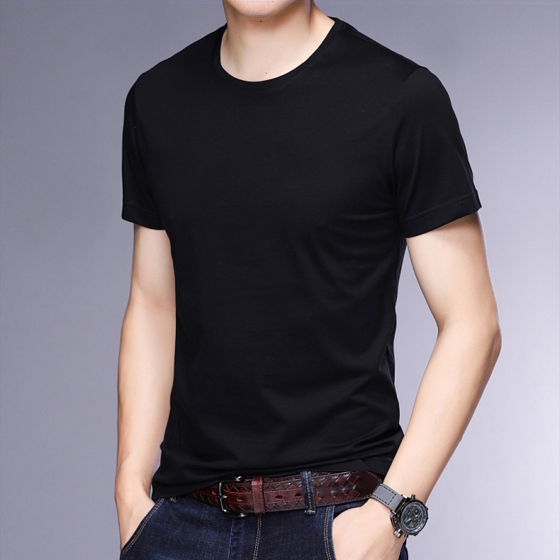 Áo Thun Nam Trơn Màu Tay Ngắn Kiểu Dáng Basic Thời Trang Chất Thun Mềm Mại Thoáng Mát Zenkocs3 TOP NAM 006