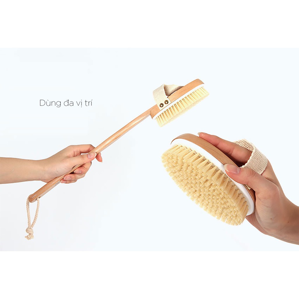 Bàn chải khô đa năng chăm sóc da đẹp xinh toàn diện | BigBuy360 - bigbuy360.vn