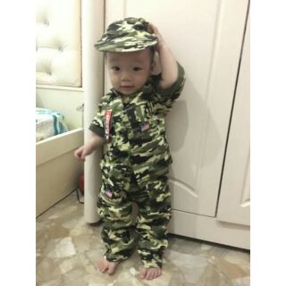 Bộ lính dài cho bé trai
