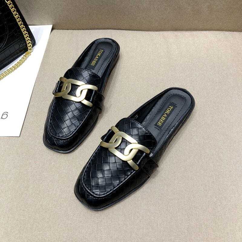 Dép Nữ Mũi Vuông Phong Cách Âu Mỹ Thời Trang | BigBuy360 - bigbuy360.vn