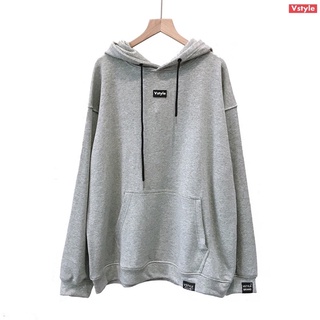 Áo Hoodie Basic Logo Vstyle - Xám Hàn