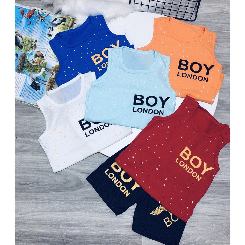 [MẪU MỚI] BỘ BA LỖ BOY LONDON CHẤT COTTON MỀM MÁT CHO BÉ YÊU SIÊU CƯNG 7-30KG. VIDEO THẬT. XƯỞNG MAY BIBO