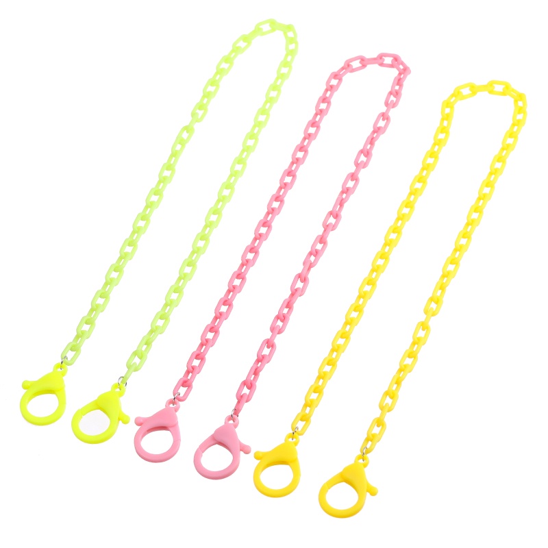 Dây Đeo Kính Chống Thất Lạc Bằng Acrylic Màu Kẹo Thời Trang Hàn Quốc Cho Nữ