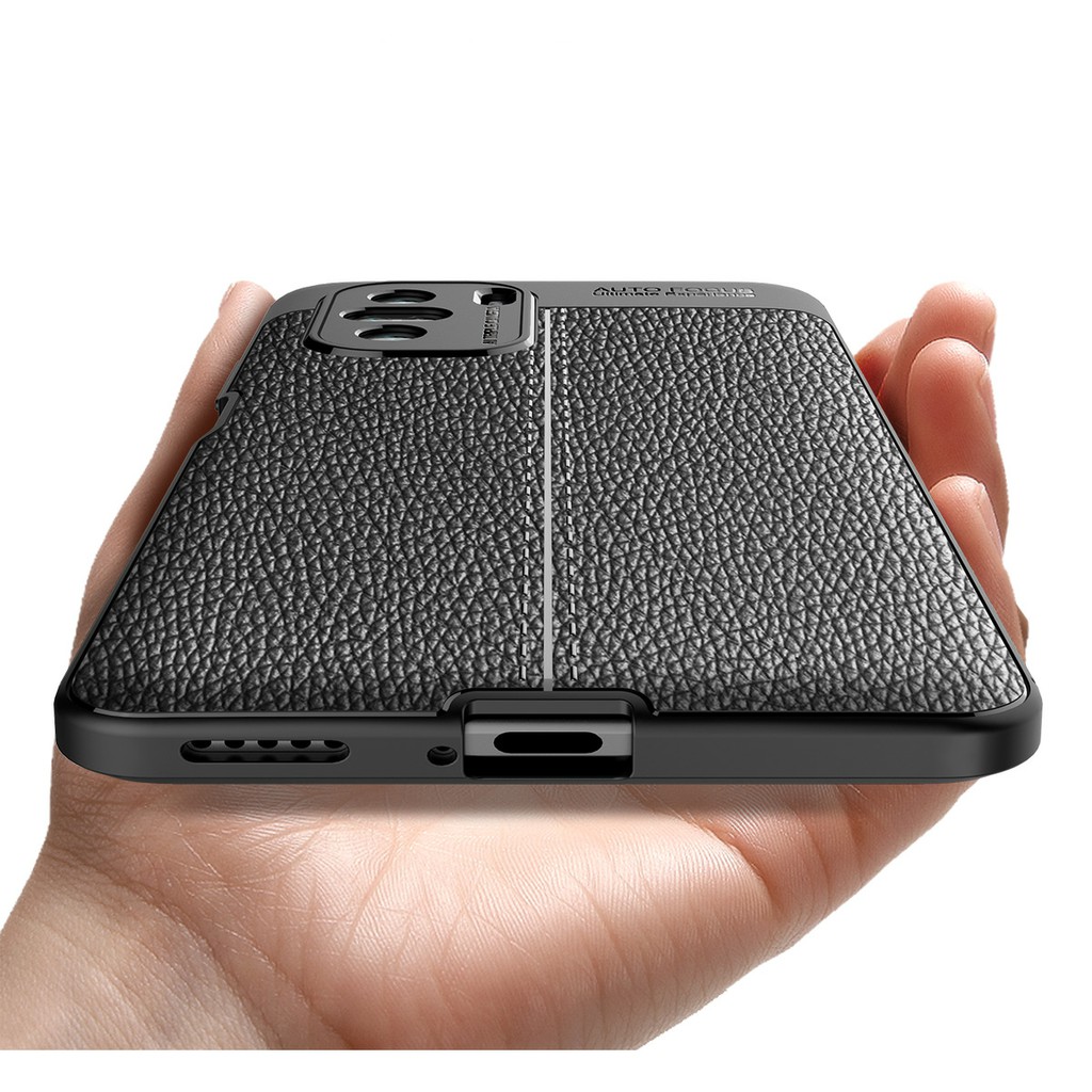 Xiaomi Poco F3 / K40 / K40 Pro ốp lưng chống sốc vân da Auto Focus cao cấp