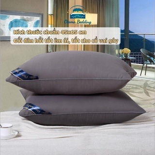Ruột gối đầu bông gòn cao cấp, Ruột gối nằm hơi kích thước 45x65cm nặng 1,3kg