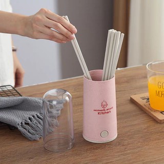 Ống cắm đũa lúa mạch