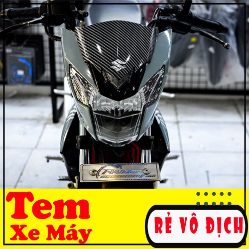 Tem Trùm Satria Xanh Đen  🍀 FREESHIP 🍀 Xi Măng Nổi Bật