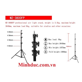 Chân đèn quay phim , chụp ảnh Jinbei MZ3800