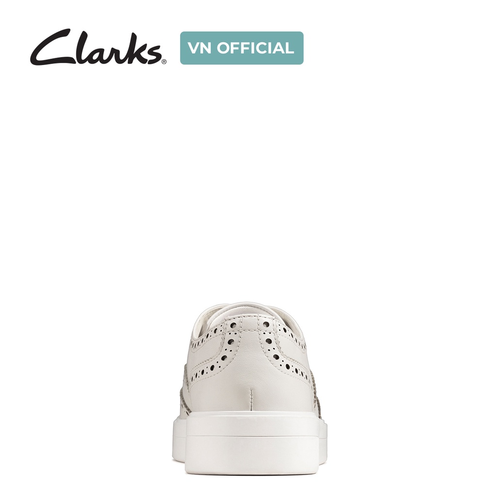 Giày Da Nữ màu Trắng Hero Brogue