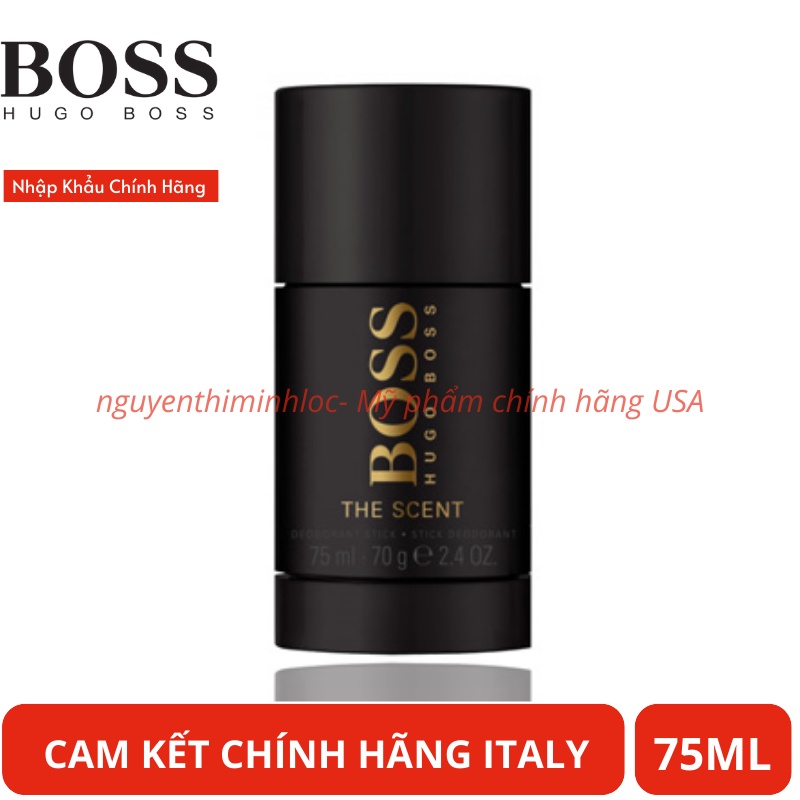 Lăn Khử Mùi Hương Nước Hoa Hugo Boss The Scent deodorant stick 75g