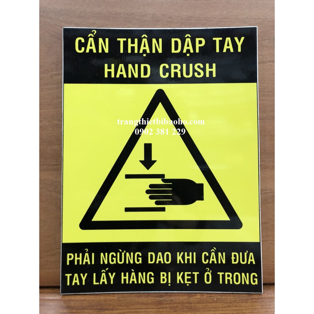 Biển báo Fomex dán decal nhiều mẫu kích thước 30 x 40cm