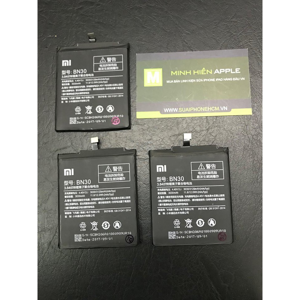 Pin Xiaomi Redmi 4A BN30 zin mới bảo hành 6 tháng