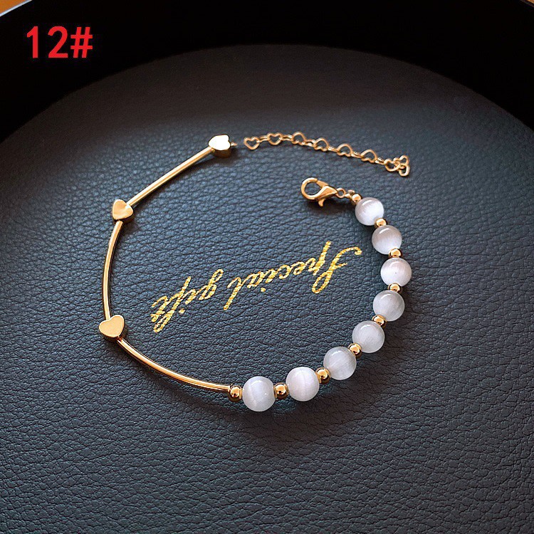 Vòng Tay Mạ Vàng Đính Ngọc Trai Giả Phong Cách Retro Cho Nữ | BigBuy360 - bigbuy360.vn