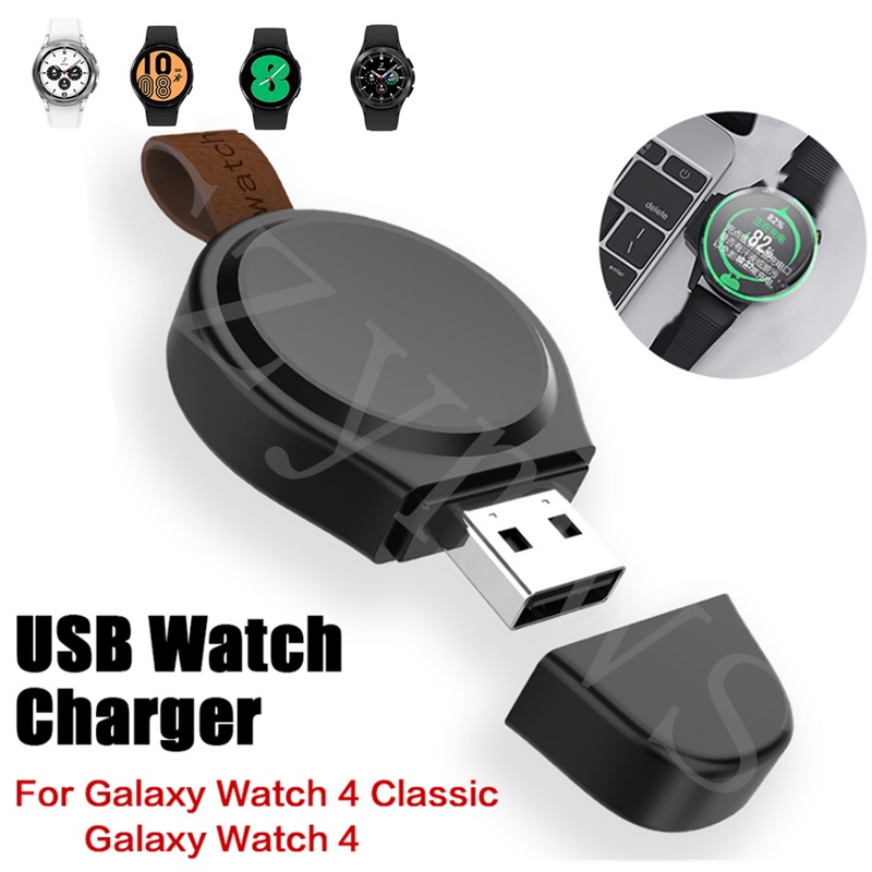 Samsung Galaxy Watch 4 / Watch 3 / Active 2 Bộ sạc không dây USB di động cho đồng hồ thông minh Samsung Watch Active 2 / Watch 4 3