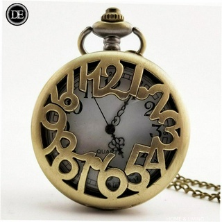 Đồng Hồ Quả Quýt Chất Liệu Hợp Kim Khắc Số Phong Cách Vintage