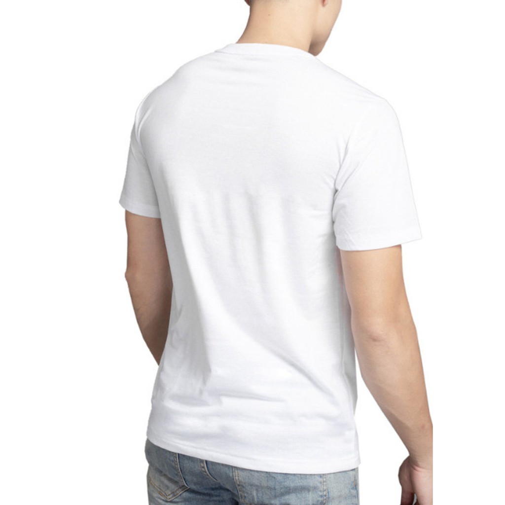 Áo Phông Nam Trơn Trắng Tay Ngắn Không Cổ Thời Trang Happylive