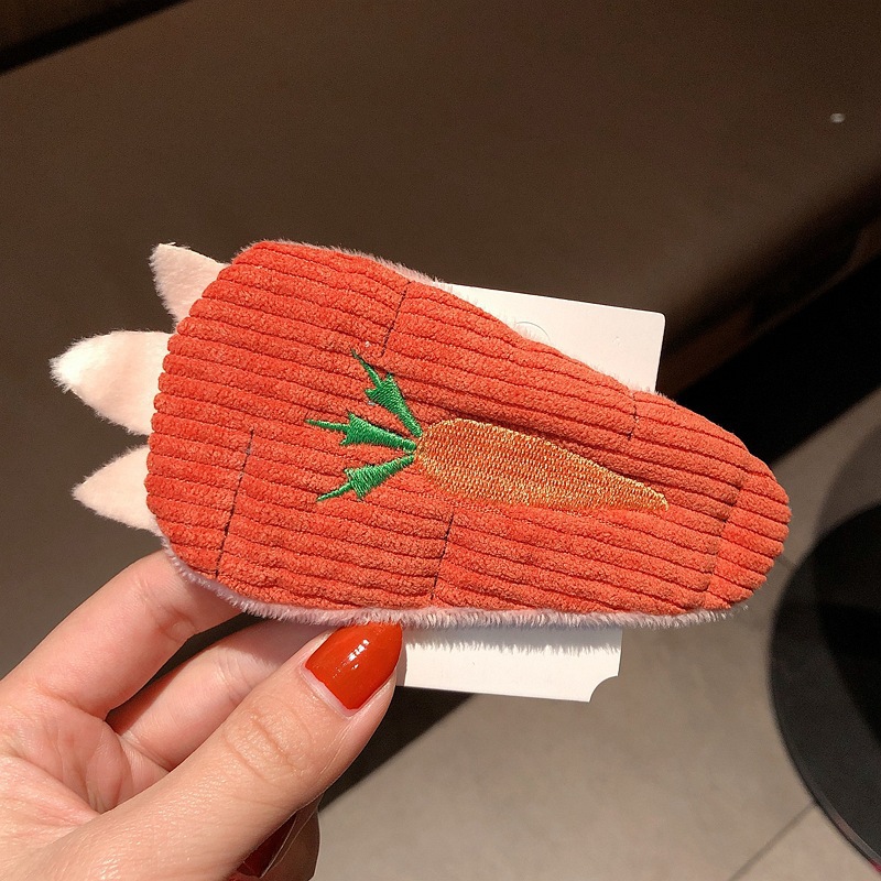 Kẹp tóc BB hình khủng long dễ thương phong cách Hàn Quốc