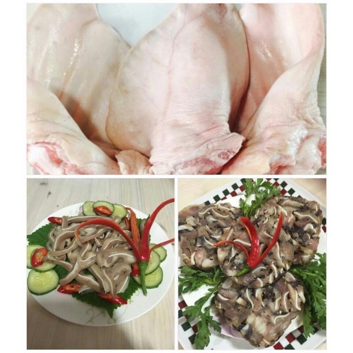 1kg tai lợn nhập khẩu