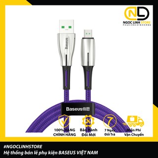 Cáp sạc nhanh Baseus Waterdrop Micro USB Cable dùng cho Android samsung, Oppo, Xiaomi (4A/20W, Data Sync và QC /VOOC QC)