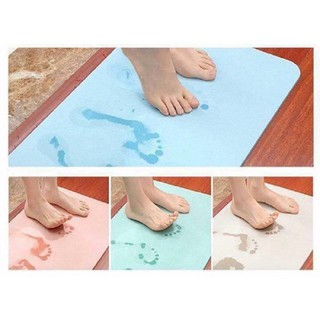 Thảm đá chùi chân siêu thấm hút Nhật Bản KT 60 x 39 x 0.9 cm