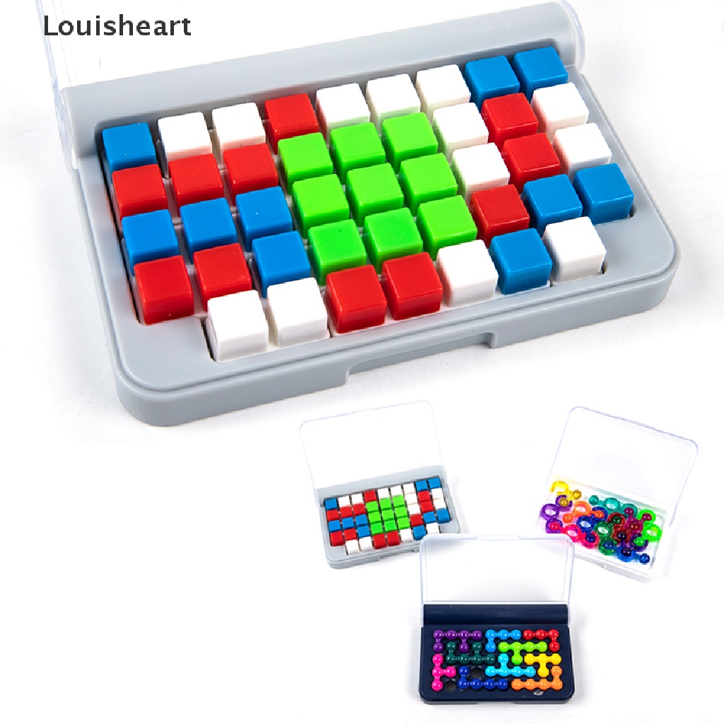 Set 120 đồ chơi xếp hình Montessori phát triển trí thông minh IQ 3d