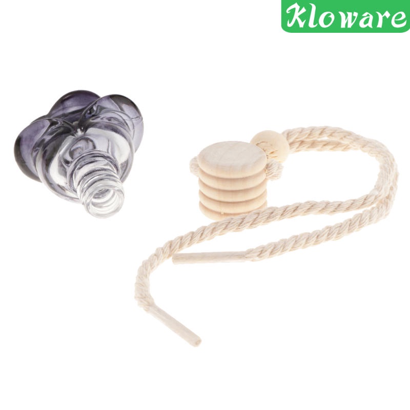 Chai Tinh Dầu Thơm Hình Tròn 10ml Dùng Trang Trí Xe Hơi