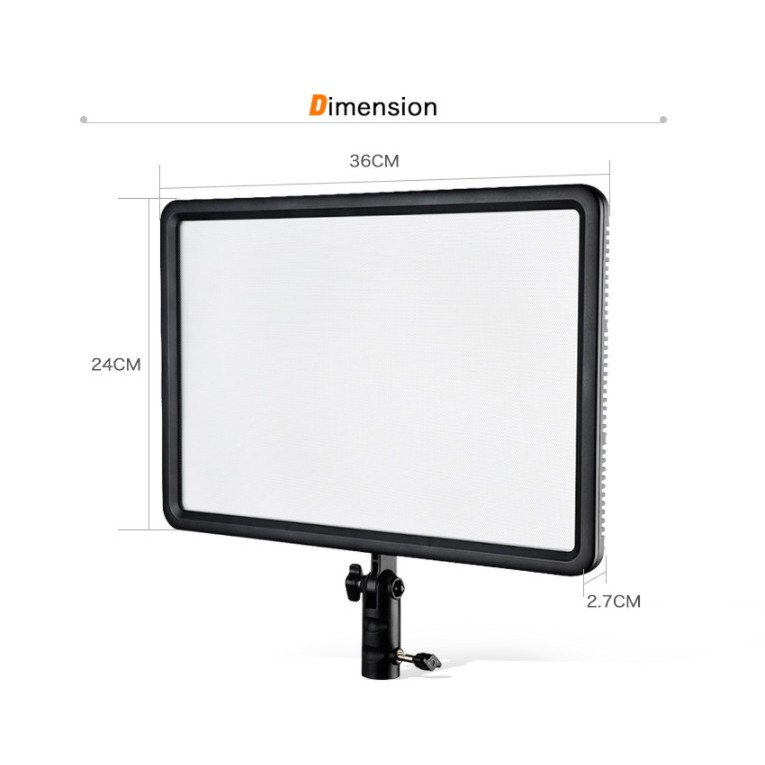 Led Godox P260C kèm Adapter