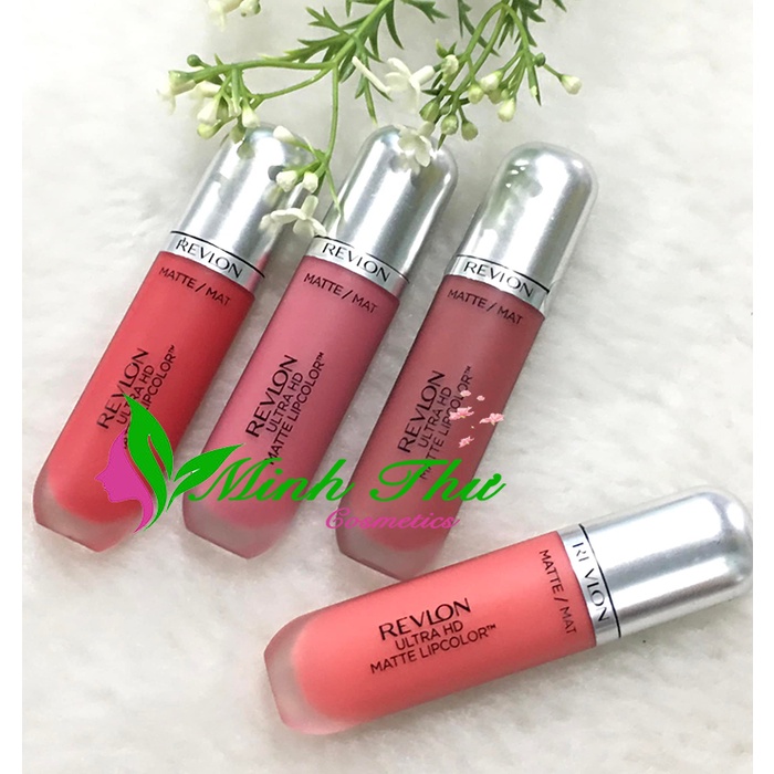 Son Kem Revlon Ultra HD Matte LipColor (Chuẩn Mỹ)