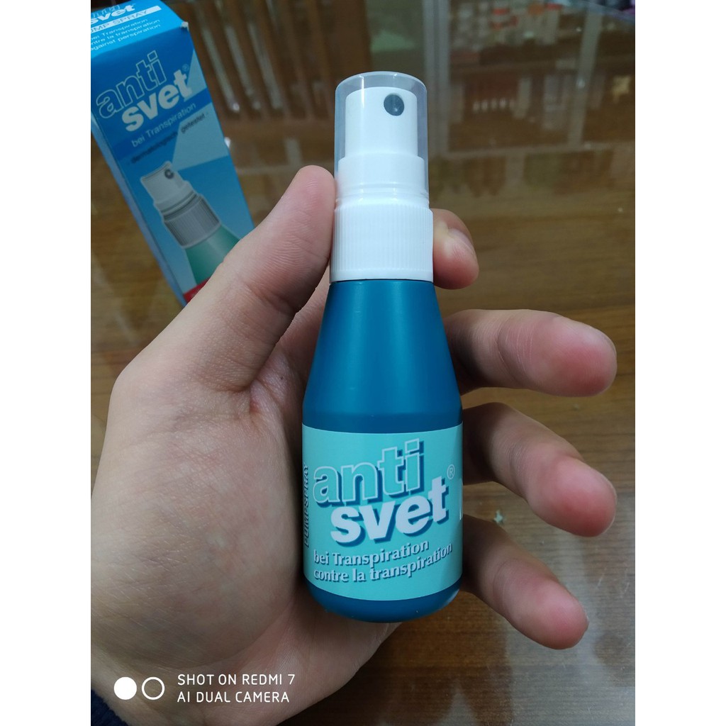 XỊT KHỬ MÙI/DIỆT KHUẨN NÁCH ANTI SVET ĐỨC 50ml 🇩🇪 | BigBuy360 - bigbuy360.vn