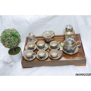 ấm chén chu đậu Bát Tràng_ấm chén sứ hải dương Bát Tràng
