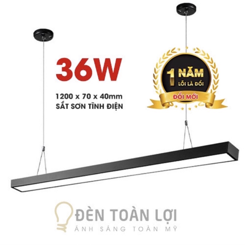 Đèn thả máng văn phòng ( bảo hành 12 tháng đổi mới)
